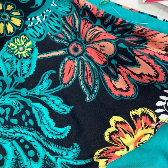 NWT * SPLENDID Reversible Farm House Floral Retro Bikini Bottom.  Size S - Picture 7 of 13